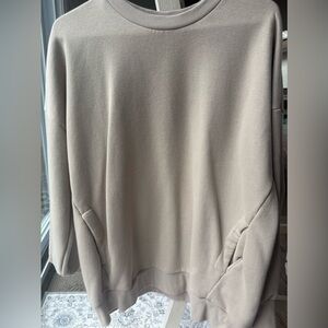 Zenana Outfitters Cream Sweater with Soft Textured Knit